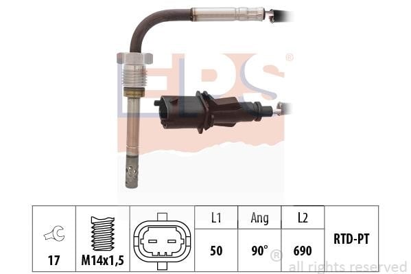 Eps 1.220.169 Exhaust gas temperature sensor 1220169