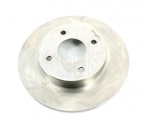 Nippon pieces N331N17 Rear brake disc, non-ventilated N331N17