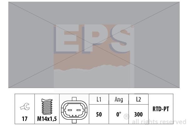 Eps 1.220.186 Exhaust gas temperature sensor 1220186