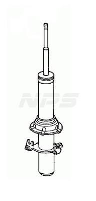Nippon pieces H490A29 Front Left Gas Oil Suspension Shock Absorber H490A29