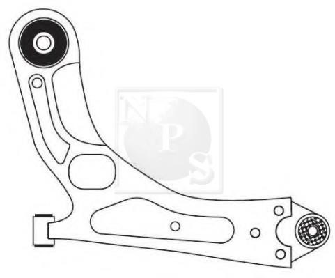 Nippon pieces D421O26 Control Arm-/Trailing Arm Bush D421O26