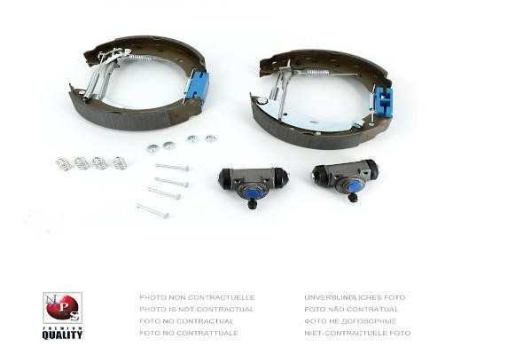 Nippon pieces R355T02 Brake shoes with cylinders, set R355T02