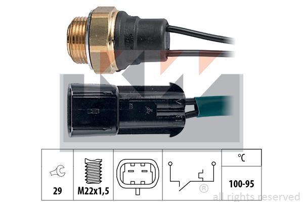 KW 550.131 Fan switch 550131