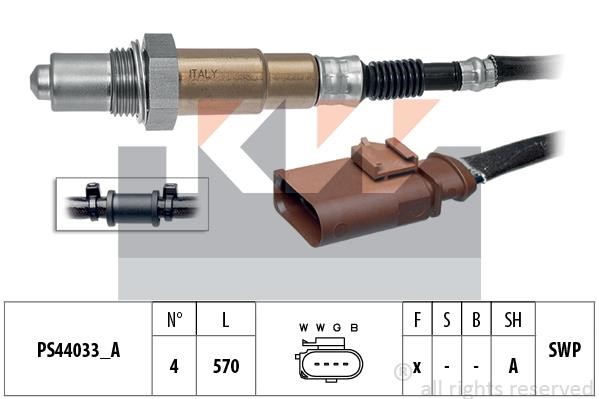 KW 498315 Lambda sensor 498315