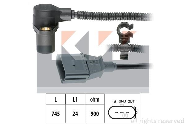 KW 453.267 Crankshaft position sensor 453267
