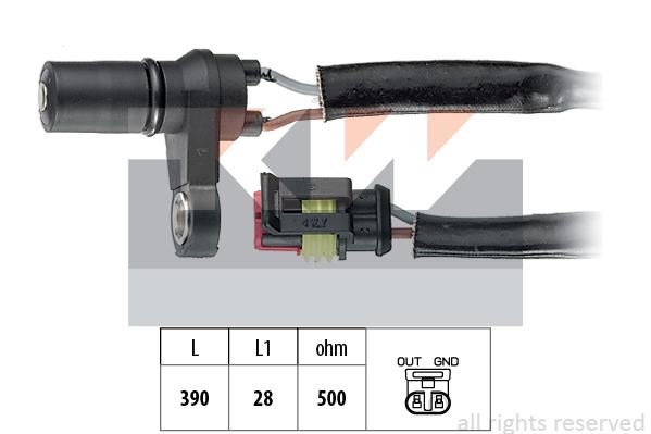 KW 453231 Vehicle speed sensor 453231