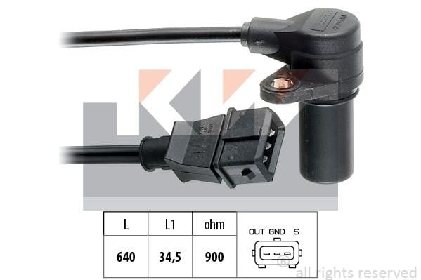 KW 453 155 Crankshaft position sensor 453155