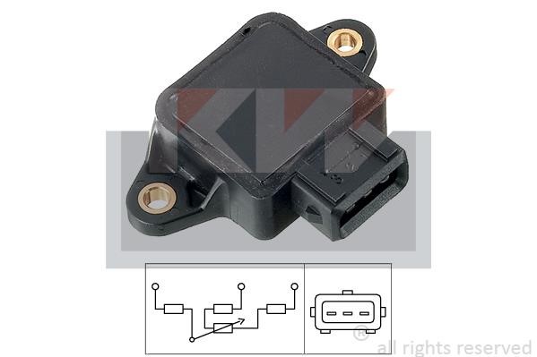 KW 495002 Throttle position sensor 495002