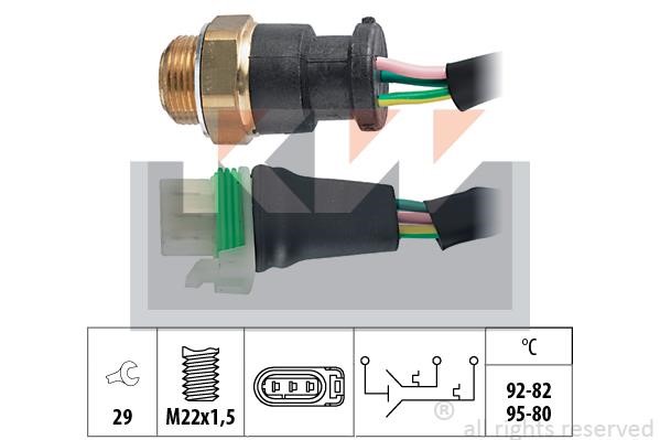 KW 550618 Fan switch 550618