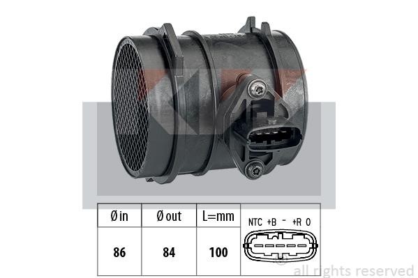 KW 491033 Air mass meter 491033