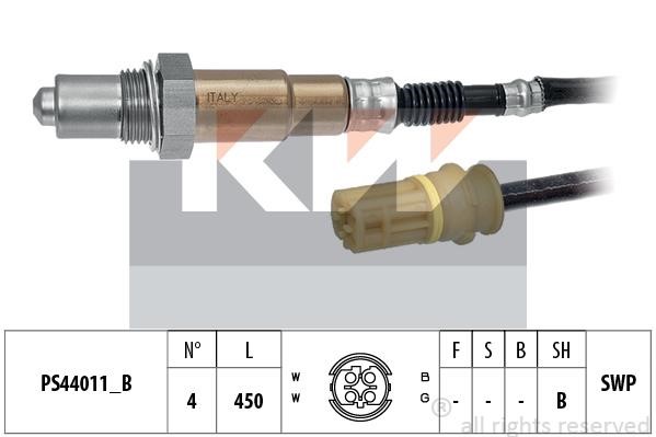 KW 498332 Lambda sensor 498332