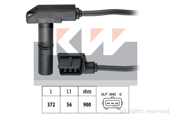 KW 453.048 Crankshaft position sensor 453048