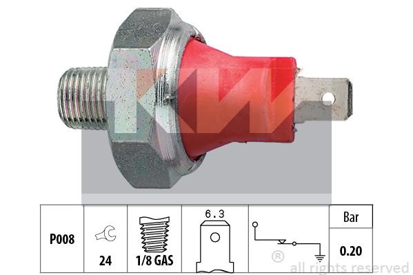 KW 500.035 Oil Pressure Switch 500035