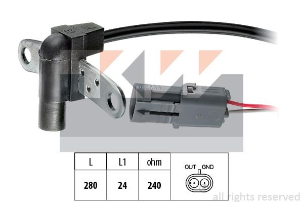KW 453.023 Crankshaft position sensor 453023