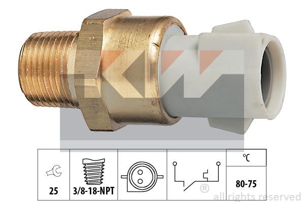 KW 550 052 Fan switch 550052