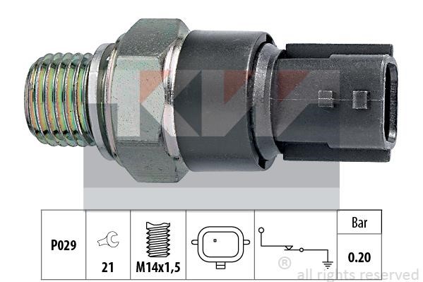KW 500189 Oil pressure sensor 500189
