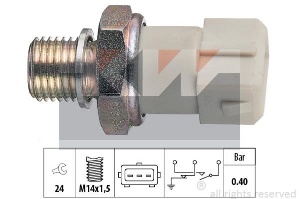 KW 500.070 Oil Pressure Switch 500070