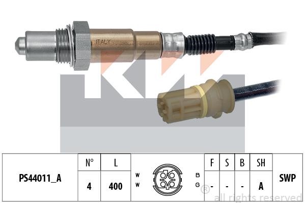 KW 498330 Lambda sensor 498330