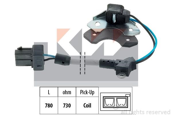 KW 430163/1 Crankshaft position sensor 4301631