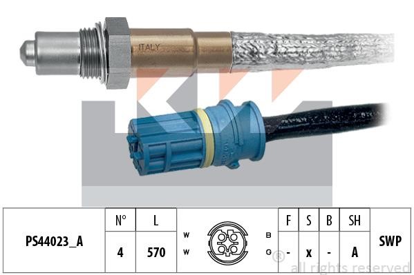 KW 498325 Lambda sensor 498325