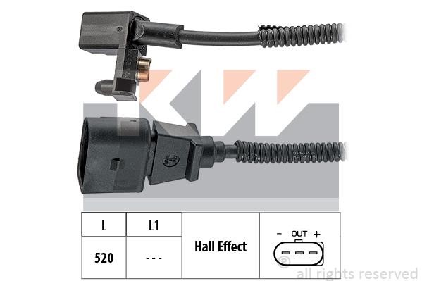 KW 453.443 Crankshaft position sensor 453443