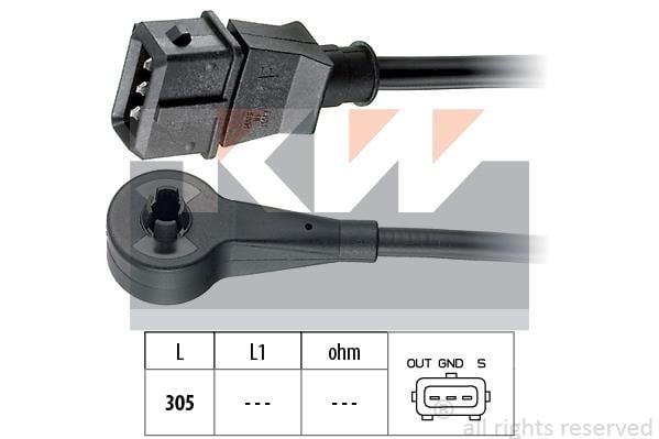 KW 453.179 Crankshaft position sensor 453179