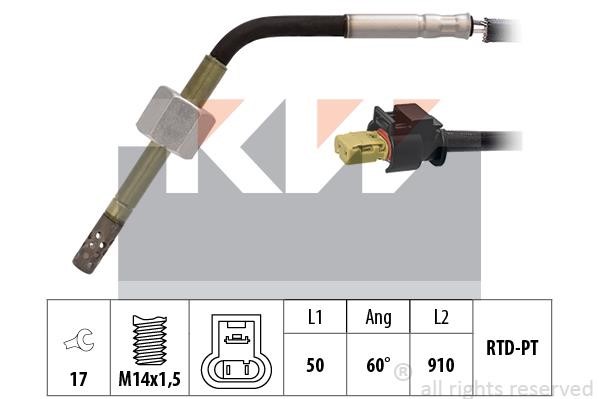 KW 422 083 Exhaust gas temperature sensor 422083