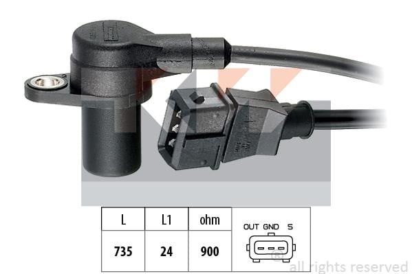 KW 453074 Crankshaft position sensor 453074