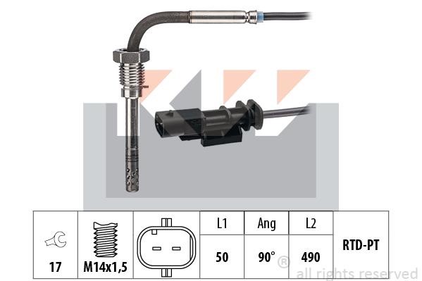 KW 422 355 Exhaust gas temperature sensor 422355