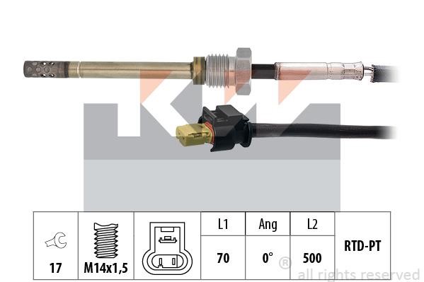 KW 422 079 Exhaust gas temperature sensor 422079