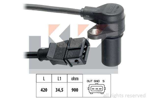 KW 453.173 Crankshaft position sensor 453173