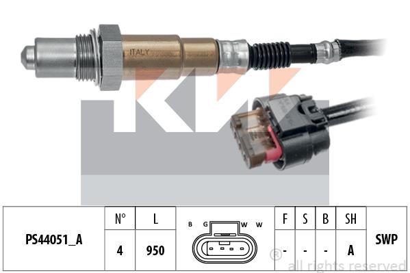 KW 498 376 Lambda sensor 498376
