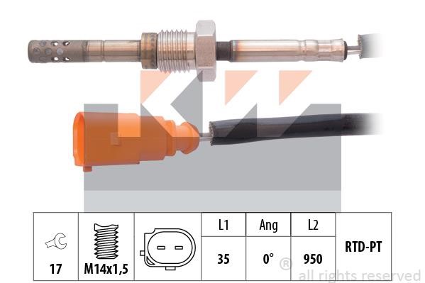KW 422 021 Exhaust gas temperature sensor 422021