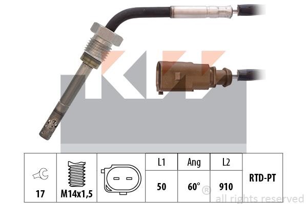 KW 422 140 Exhaust gas temperature sensor 422140