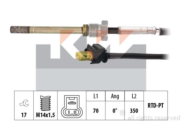 KW 422 300 Exhaust gas temperature sensor 422300