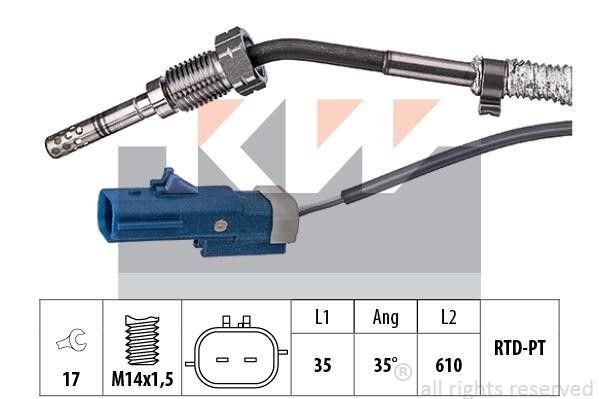 KW 422 364 Exhaust gas temperature sensor 422364