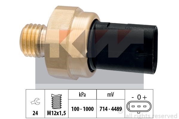 KW 480 001 Sender Unit, oil pressure 480001
