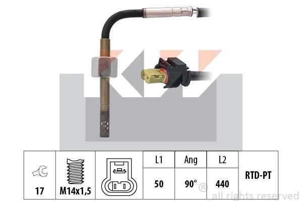 KW 422 308 Exhaust gas temperature sensor 422308