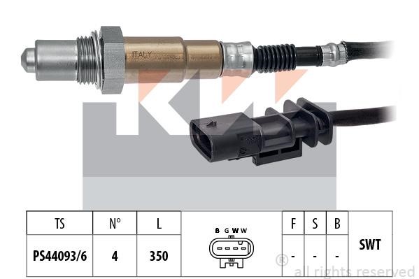 KW 498 508 Lambda sensor 498508
