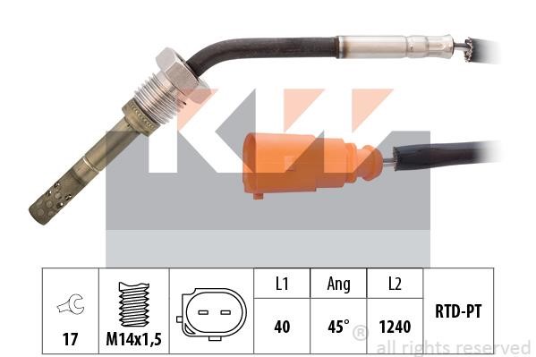 KW 422 191 Exhaust gas temperature sensor 422191