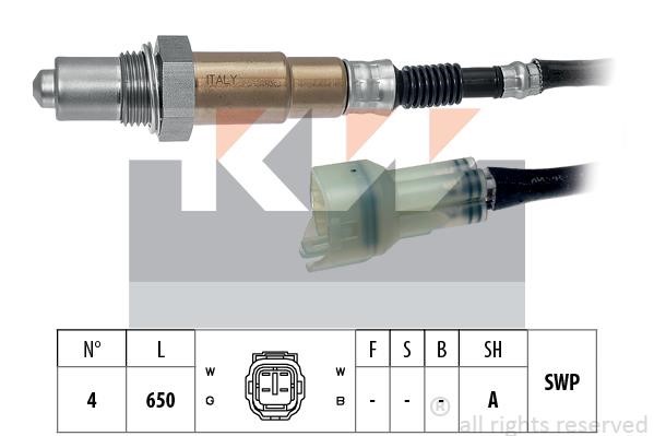 KW 498 563 Lambda sensor 498563