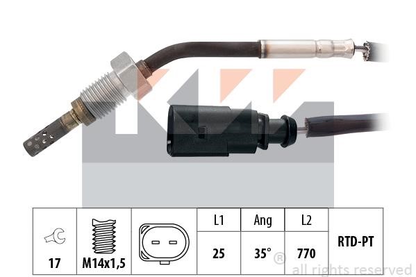 KW 422 003 Exhaust gas temperature sensor 422003