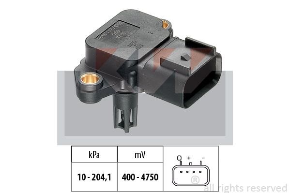 KW 493 212 Air Pressure Sensor, height adaptation 493212