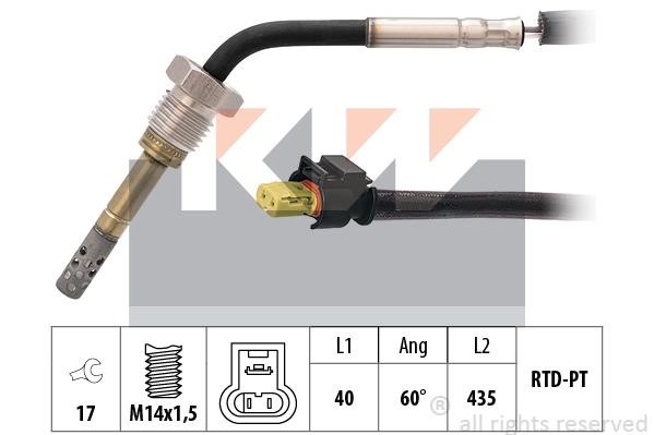 KW 422 084 Exhaust gas temperature sensor 422084