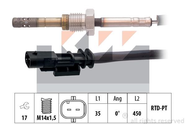 KW 422 203 Exhaust gas temperature sensor 422203