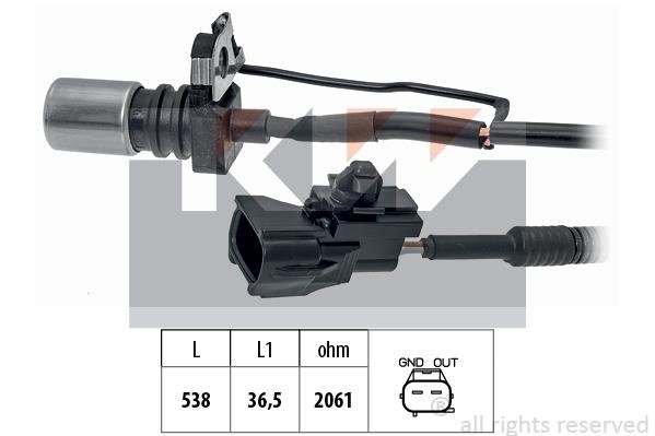 KW 453 728 Crankshaft position sensor 453728