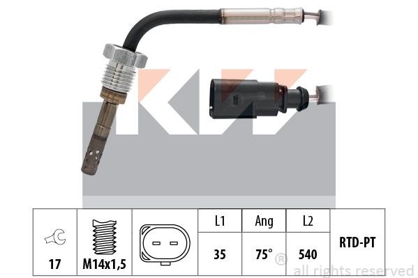 KW 422 162 Exhaust gas temperature sensor 422162