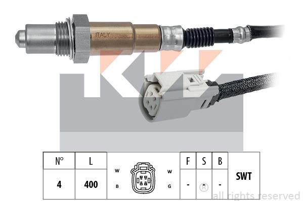 KW 498 217 Lambda sensor 498217