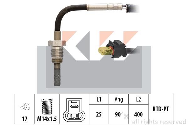 KW 422 133 Exhaust gas temperature sensor 422133