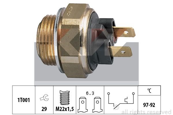 KW 550.111 Fan switch 550111